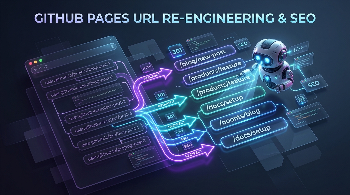 GitHub Pages 블로그 URL 슬러그 개편과 SEO 리디렉션 완벽 가이드