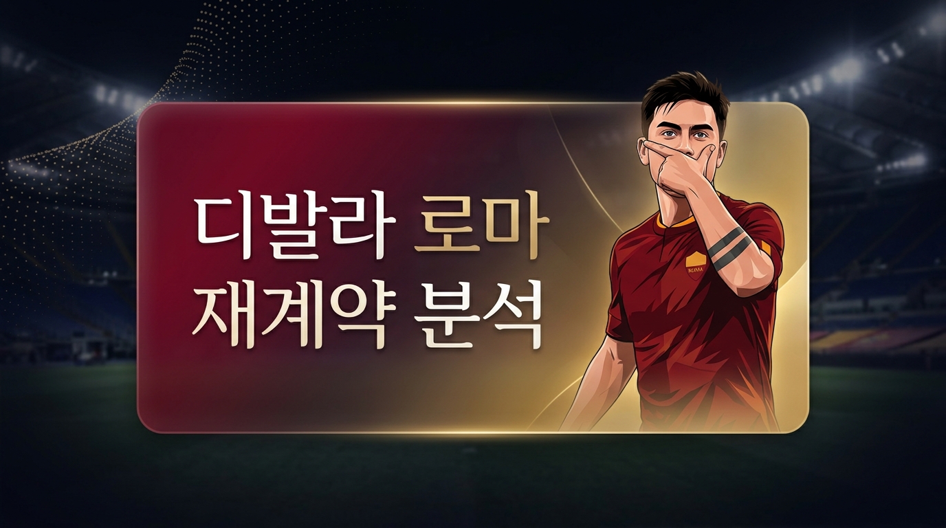 디발라 AS 로마 극적인 재계약 체결 - 의리와 낭만을 선택한 이유
